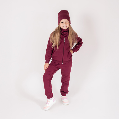 217272 Mikina Alisa Nicol - bavlna, vínová