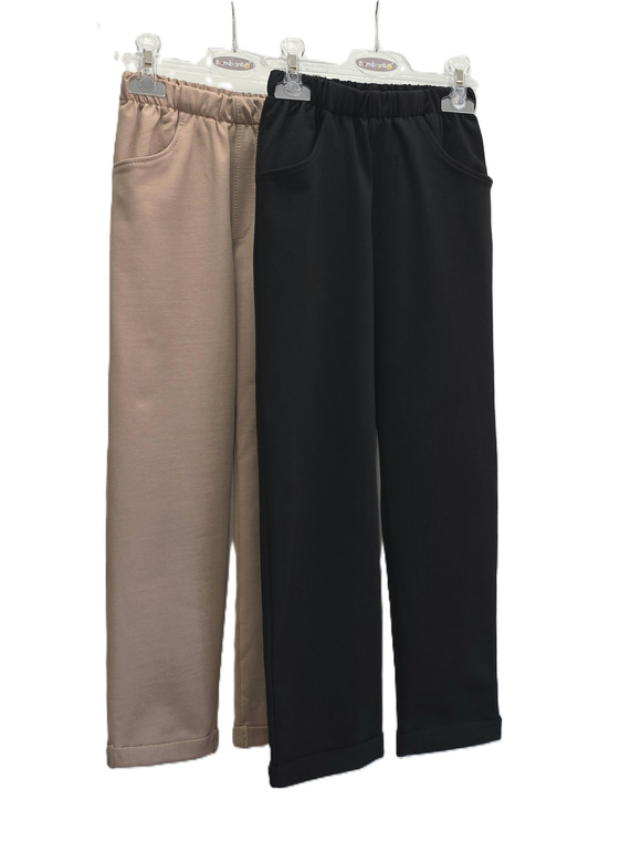 Classic chlapecké kalhoty Bambarillo pohodlné dětské kalhoty black