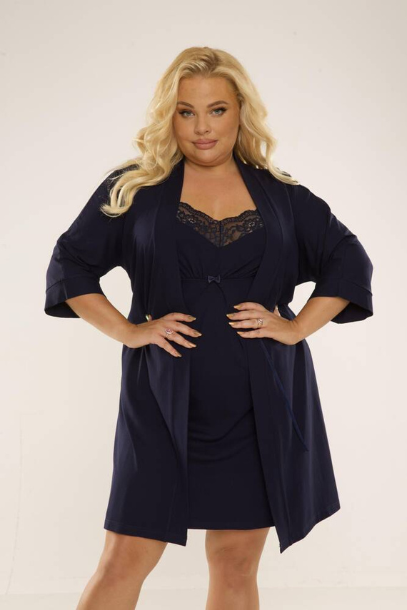 995 Noční košile Chantal - tmavě modrá