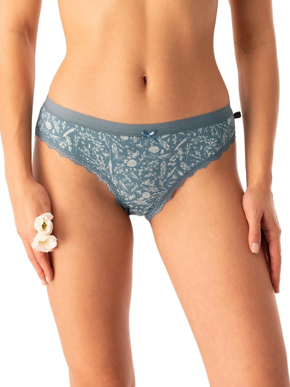 Dámské kalhotky LPR 830 Key mint green - bavlněné, 2 balení v krabičce, pohodlné a klasické