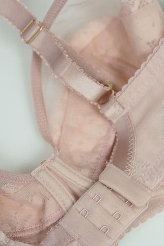 Mediolano Jasmin 19150 plunge podprsenka krajka pudrová V