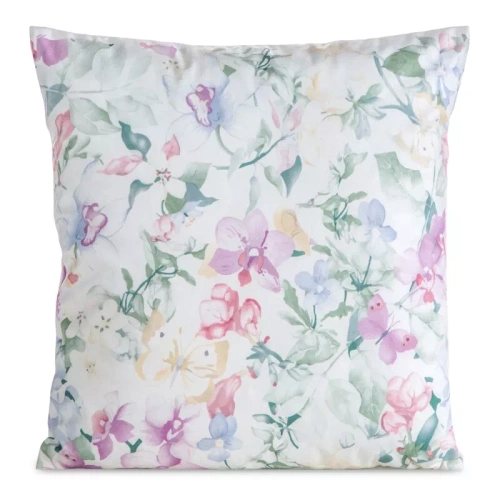 Povlak na polštář 45x45 Mink 29 Eurofirany samet květiny