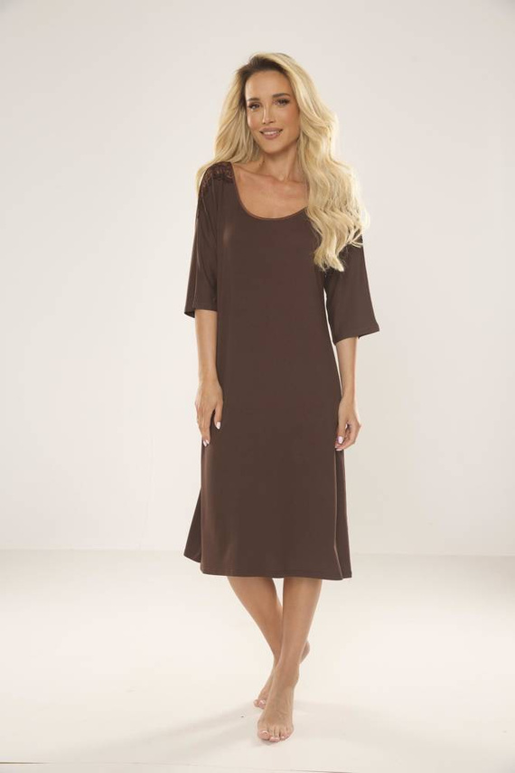 616 Ramona Forex noční košile - hnědá