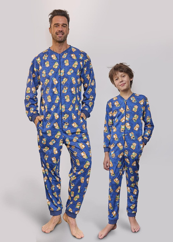 185/183 186/183 Capybara 2 Dětská kombinéza Cornette - bavlněná, se zipem a veselým potiskem