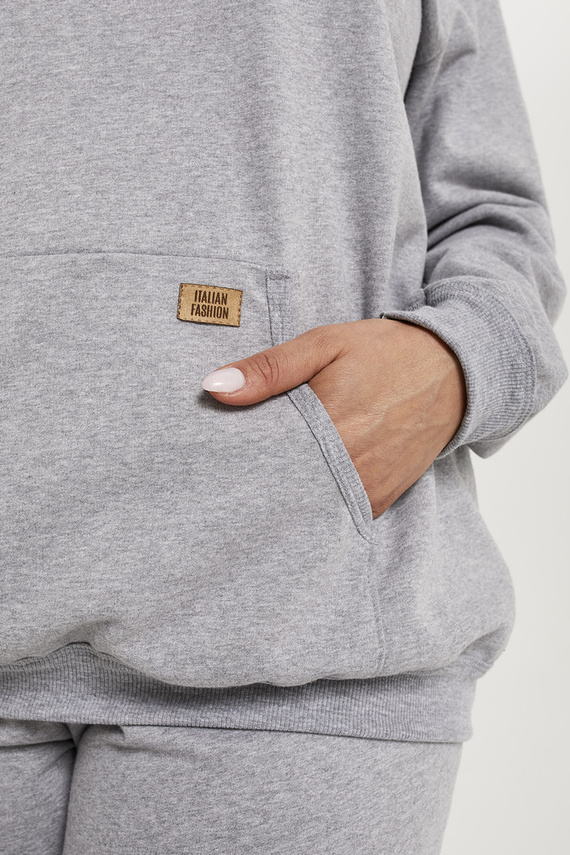 Dámská dlouhá souprava Fox. rukáv, délka. kalhoty Italian Fashion - melange