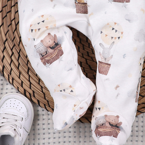 Nini Kojenecké Polodupačky Balloon Friends 100% Organická Bavlna – Polsko