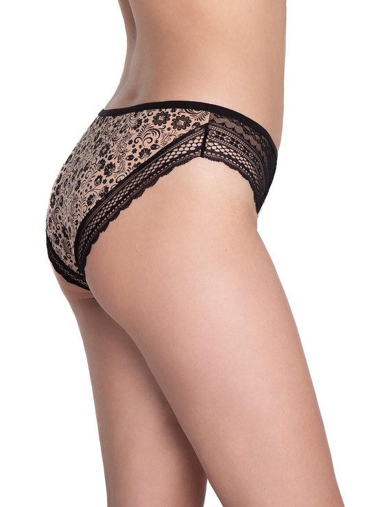 Lama L-1592 BI Spodní díl bikin - bavlněné krajkové bikiny, balení po 2 kusech