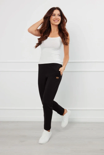 Stella Dámské kalhoty Italian Fashion - černé