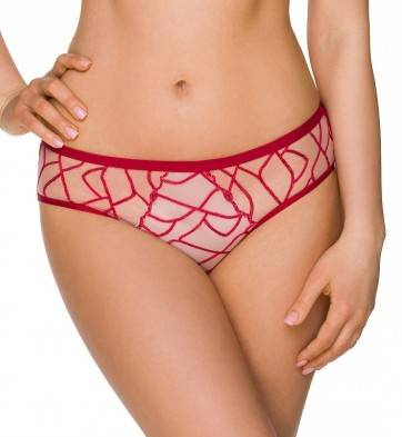 2201 Dámské kalhotky Lupoline - červené