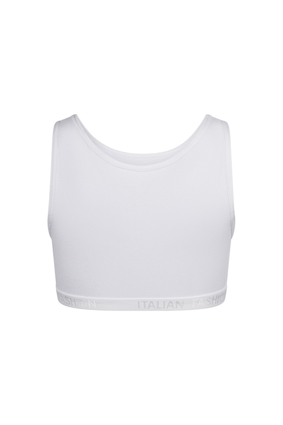 Nikola Dívčí podprsenka se širokými ramínky Italian Fashion - bílá