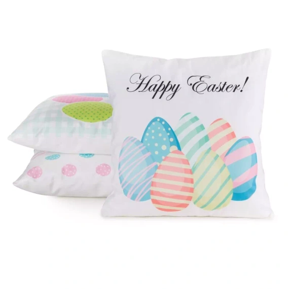Eurofirany Wiosna 3– dekorativní velikonoční povlak stylový