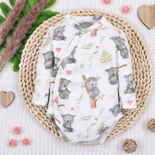 Body Nini Koala 100% organická bavlna, vyrobeno v Polsku