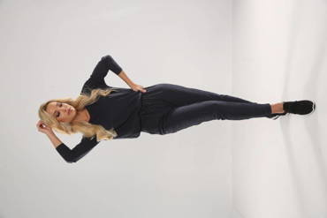 305 Paula Dámský pyžamový oblek - tmavě modrý