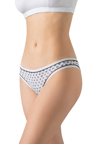 GD139-2H100 Brazilské kalhotky Cotonella 3-pack - bavlna, smyslný střih, každodenní pohodlí