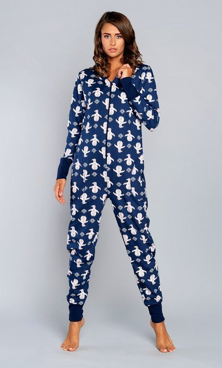 Dámský dlouhý overal Nana Italian Fashion - červený