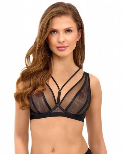 2521 Lupoline soft bralette podprsenka černá