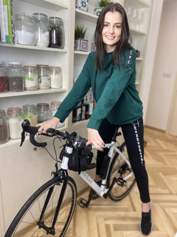 496 Dámská tepláková souprava Just Forex - zelená