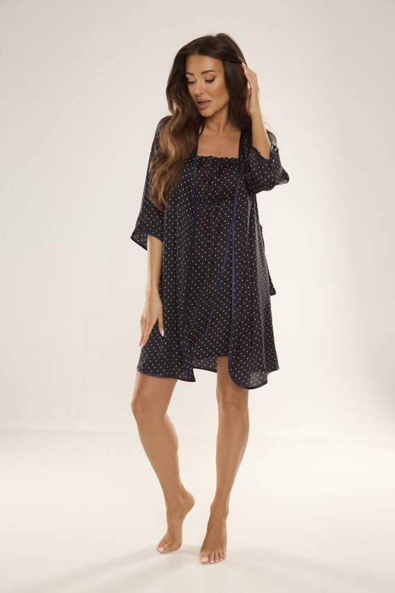 369 Noční košile Laurine - tmavě modrá