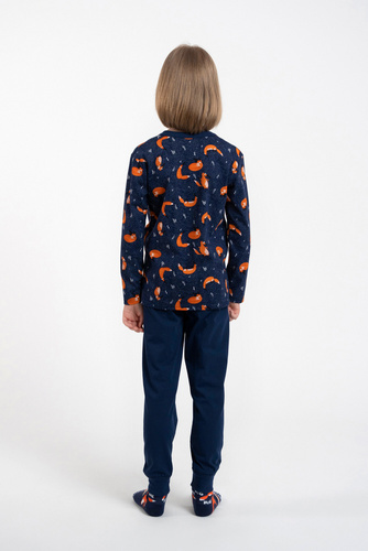 Vitalis Chlapecké pyžamo s dlouhým rukávem, dlouhé kalhoty Italská móda