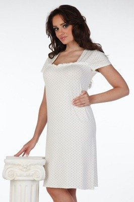 917 Dots Forex noční košile - ecru