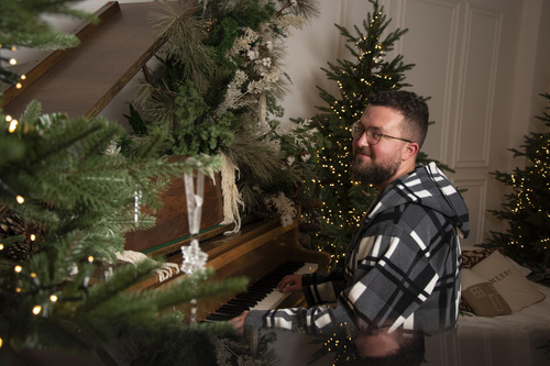 034 Pánský župan s kapucí De Lafense - hřejivý, měkký a pohodlný | Ideální pro domov a lázně