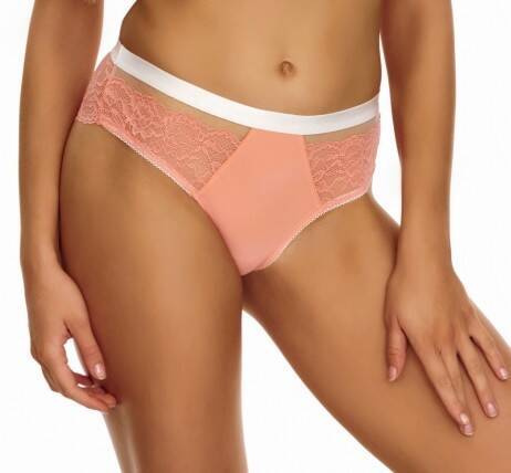 2452 Dámské kalhotky Lupoline - broskvové