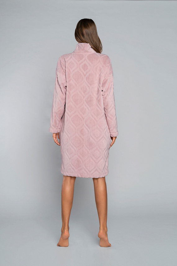 Arena Dámský župan Italian Fashion - pudrově růžový