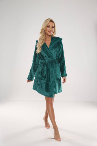 626 Abigail Dámský krátký župan Forex - zelený