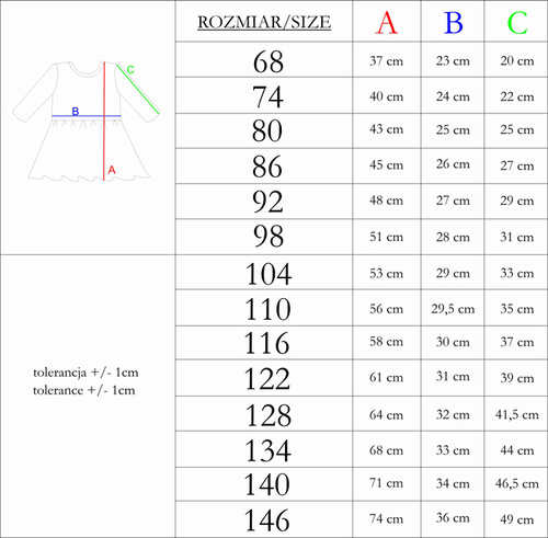 212169 Dívčí šaty Tola Nicol - 100% bavlna, dlouhý rukáv, volánky, lesklá výroba