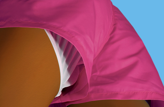 Sesto Senso pánské plavkové šortky rychleschnoucí plážové s kapsami pink