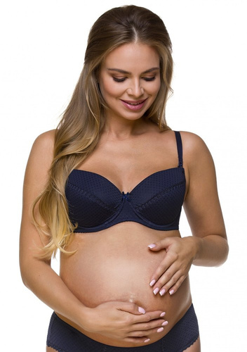 1732 Kojicí podprsenka LUPOLINE - tmavě modrá