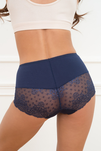 Alchemia maxi kalhotky Italian Fashion - tmavě modré