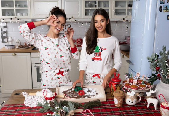 Dámské pyžamo Samantha Sensis -ecru