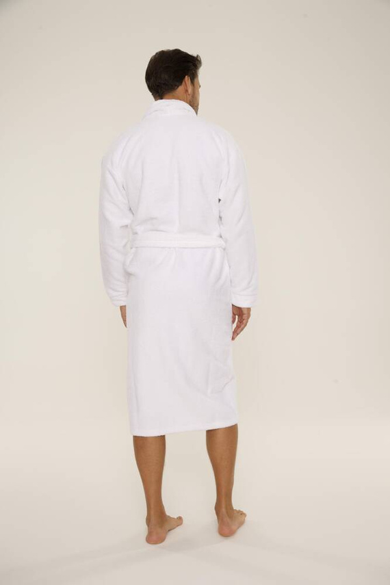 735 Manuele pánský župan De Lafense - bílý