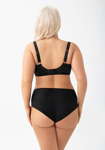 K 934 Isla Bra by Gorsenia - měkká, černá, smyslná a pohodlná podprsenka