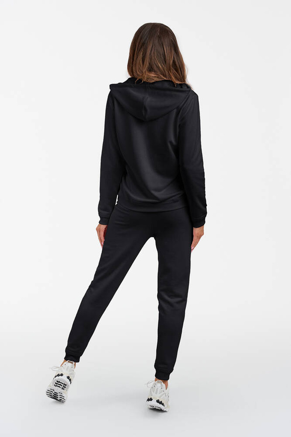 Roma Dámská mikina s kapucí Italian Fashion - černá