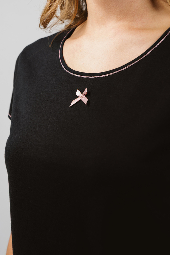 Bonilla Dámské pyžamo s krátkým rukávem, šortky Italian Fashion - Print/Black