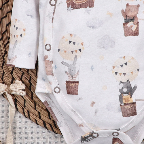 Body Nini Balloon Friends 100% organická bavlna, vyrobeno v Polsku