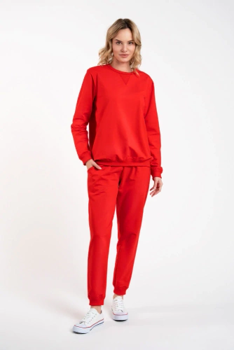 Panama Tepláková souprava Italian Fashion - červená