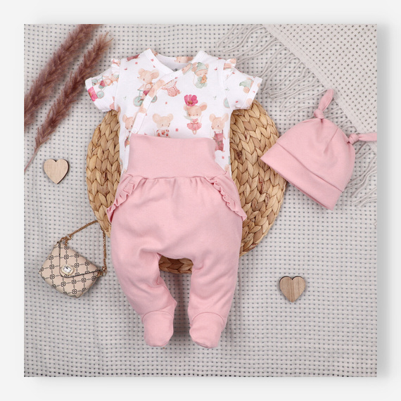 Nini Kojenecké Polodupačky Little Mouse 100% Organická Bavlna – Polsko