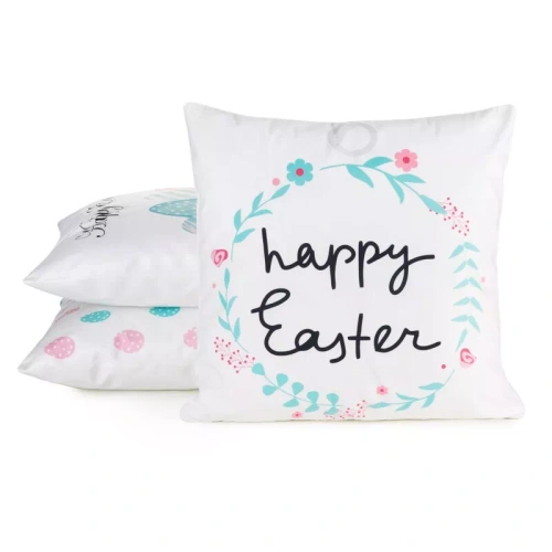 Eurofirany Wiosna 4– dekorativní velikonoční povlak stylový