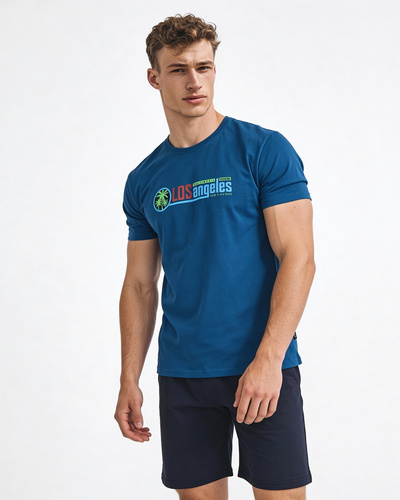 Cornette F&Y 500/54 Los Angeles– dětské pyžamo pro chlapce 100% bavlna s krátkým rukávem