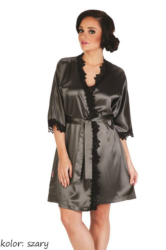 929 Kleoree Dámský župan De Lafense - šedý