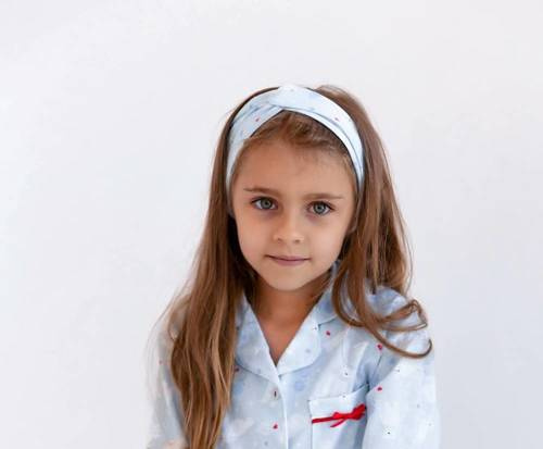 Dívčí čelenka White bear Kids Sensis - modrá