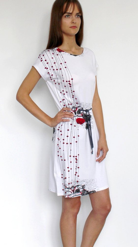 427 Alejandra II Forex noční košile - bílá