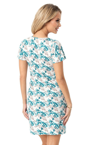 Noční košile Irmina Donna - viskóza, krátký rukáv, ženská a lehká