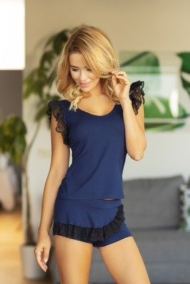 Tanis Dámské pyžamo Kalimo - tmavě modré