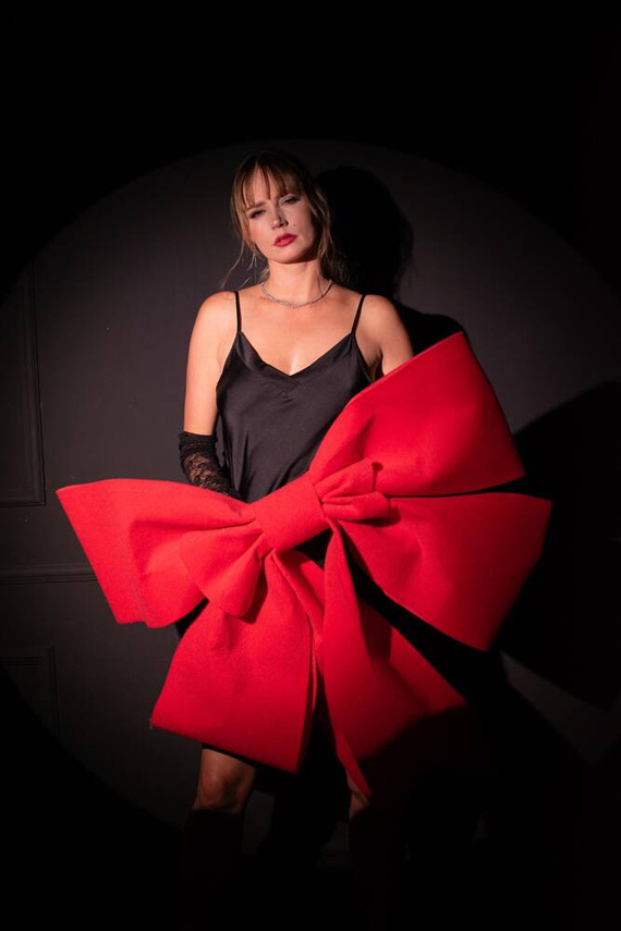 758 Cordelia Dámská košile De Lafense - černá