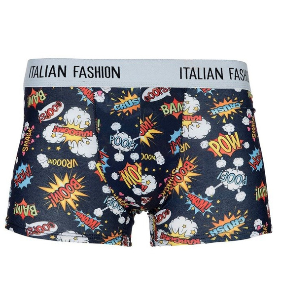 Boom Pánské boxerky Italian Fashion - tmavě modré