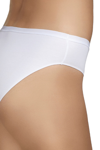 Figi bikini Selene 400 bílá 2ks bavlněné hladké klasické
